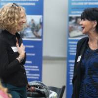 Provost Drake and President Mantella